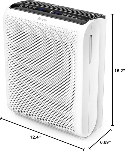 AROEVE Air Purifiers for Bedroom Home Large Room Up to 1504 Ft², 5 Layer Filter - Image 8