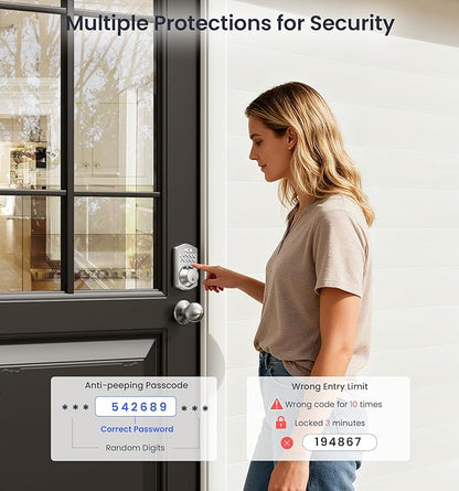 Veise Fingerprint Door Lock - Image 7