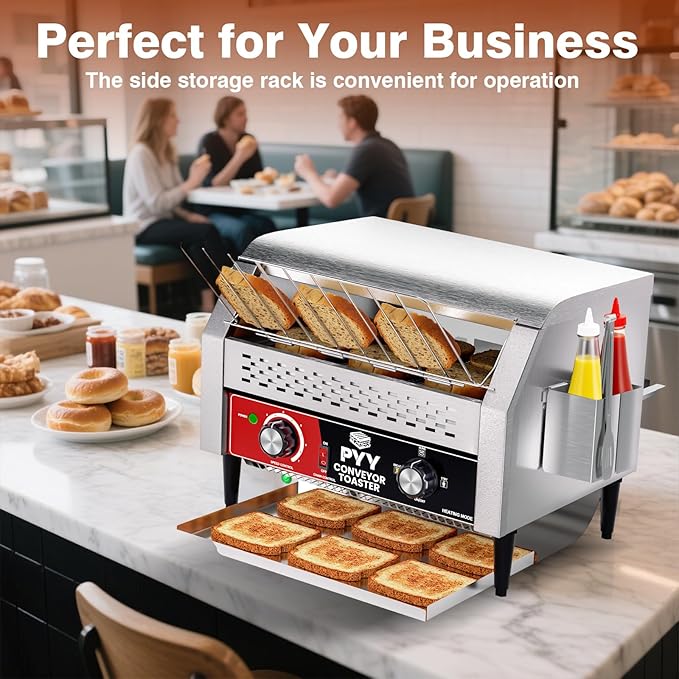 PYY Commercial Conveyor Toaster 450 Slices/Hour - Image 4