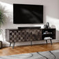 Bme Georgina 65-Inch Solid Acacia Wood TV Stand, Quick Assembly Entertainment by Bme