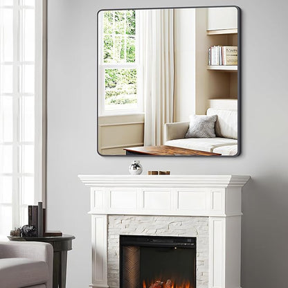 FORBATH Bathroom Mirror 36" x 36"，Large Square Wall Mirror - Image 3