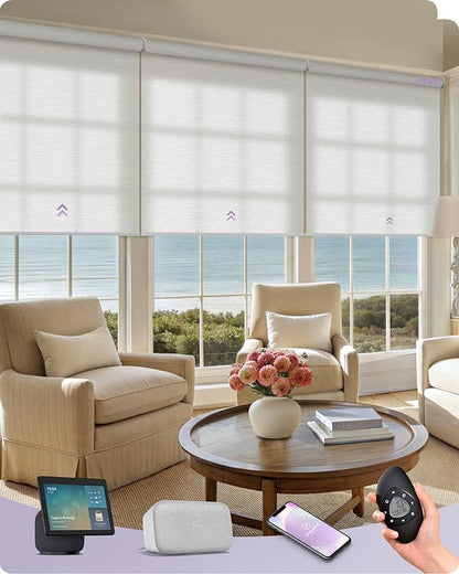 Graywind Smart Coupled Roller Shades Compatible by Graywindbeyondshading