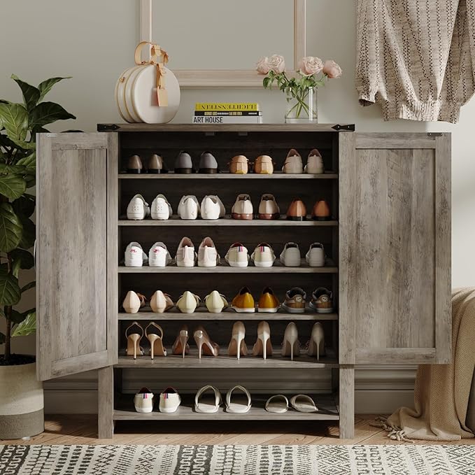 Maupvit 6-Tier Shoe Cabinet - Image 4