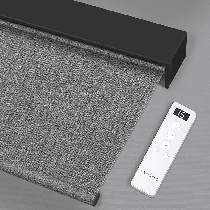 Motorized Blinds Roller Shade by Canisteo