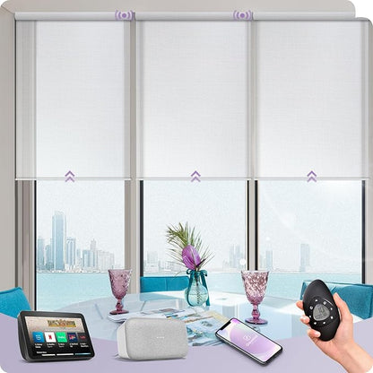 Graywind Motorized Solar Shades Compatible by Graywindbeyondshading