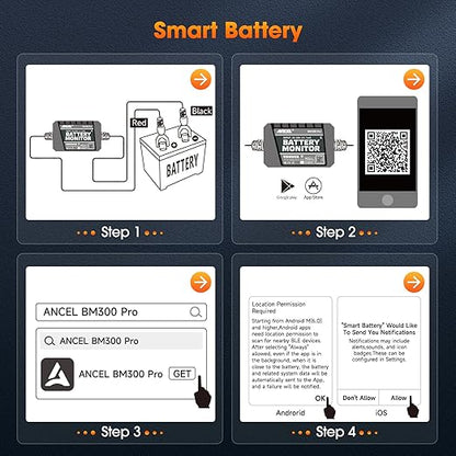 ANCEL BM Series 24V 12V 6V Battery Monitor - Image 8