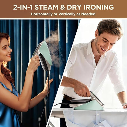 Newbealer Steam Generator Iron, 1500W Turbo Steamer - Image 5