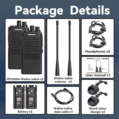 SAMCOM FPCN20A Walkie Talkies - Image 7