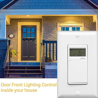 ENERLITES - HET01-C-W Programmable Digital Timer Switch - Image 9