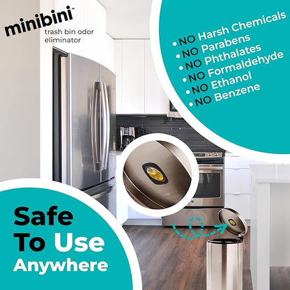 Flint MiniBini Odor Eliminating Device, 30 Day Kitchen, and Garbage Can - Image 7