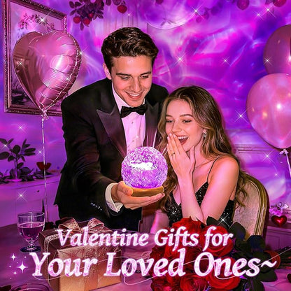 Trendy Valentine's Day Gifts for Teen, 18 Colors Northern Lights Projector Mood - Image 2