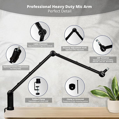 IXTECH Microphone Boom Arm - Image 5