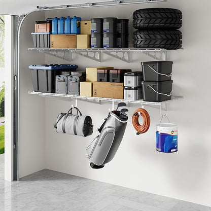 FLEXIMOUNTS 2-Pack 2x6ft Garage Shelving by FLEXIMOUNTS