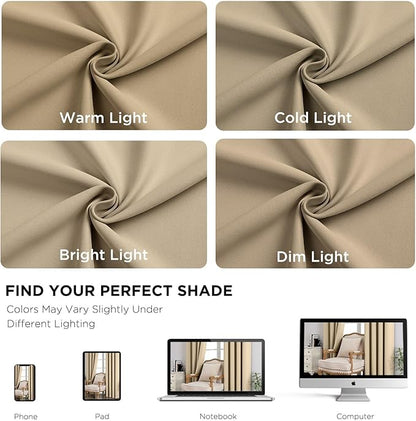 CUCRAF Blackout Curtains for Bedroom - Image 6