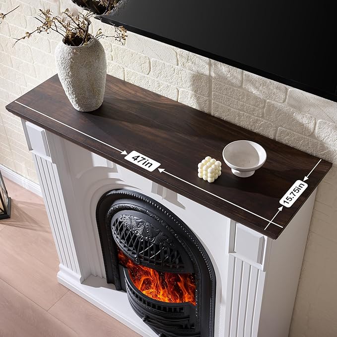 Farmhouse 47" Electric Fireplace - Image 4