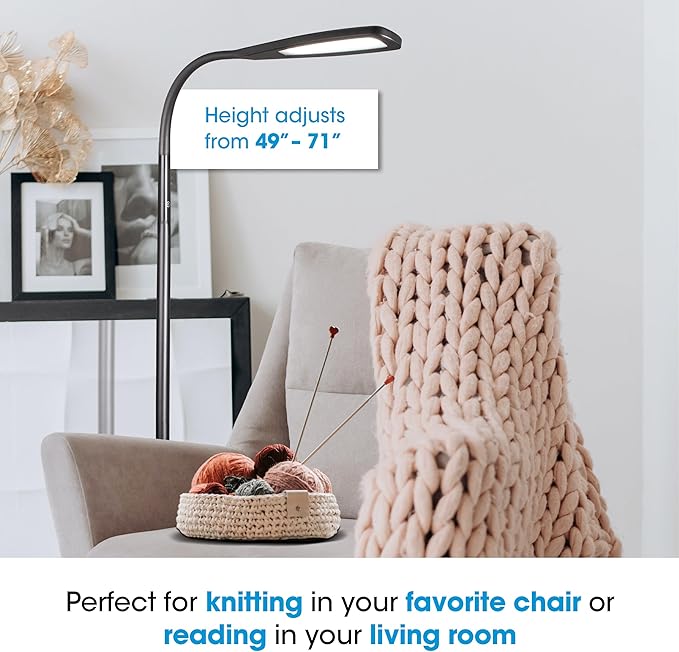 OttLite ClearSun Flex LED Floor Lamp - Image 5