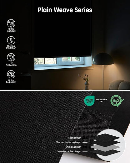 Yoolax Motorized Blinds with Remote, Smart Blinds - Image 6