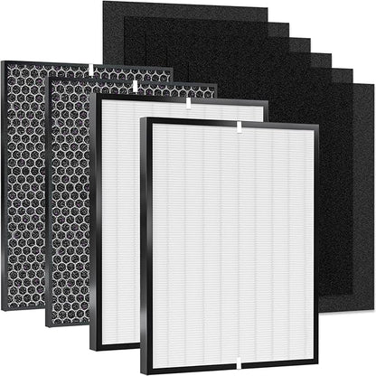 10-Pack 3000 Replacement Filters Compatible AD3000 Air Purifi-er, 3000Pro Air by Amboseli