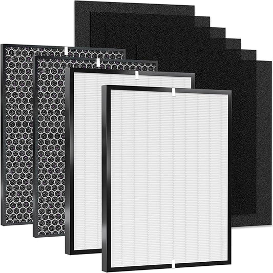 10-Pack 3000 Replacement Filters Compatible AD3000 Air Purifi-er, 3000Pro Air by Amboseli
