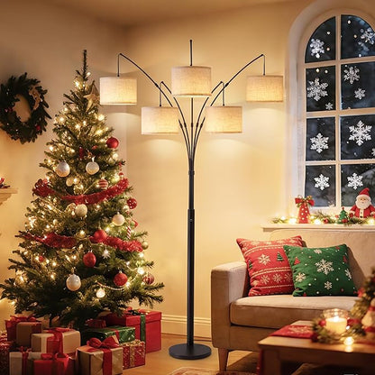 Fansdrick Floor Lamps for Living Room, 4000LM Super Bright Arc Floor Lamp - Image 2