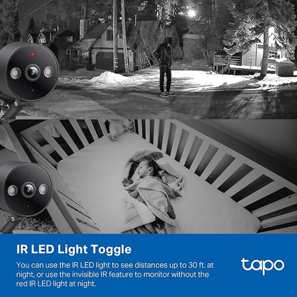 Tapo 2K+ Indoor/Outdoor Wired Security Camera - Image 9