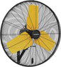 Pro 9500 CFM 24" Outdoor IP44 Waterproof Wall Mount Fan, 3-Speed Oscillating by Fanqiebros