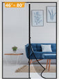 yotache Magnetic Screen Door Fits Door Size 46 x 80, Screen Size 48" x 81" by yotache