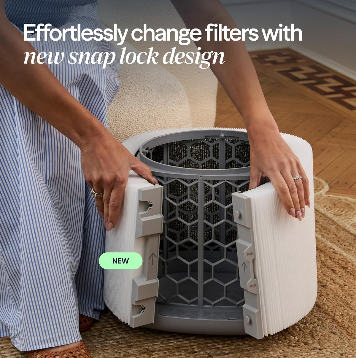 blueair air purifiers for home large room up, view 10