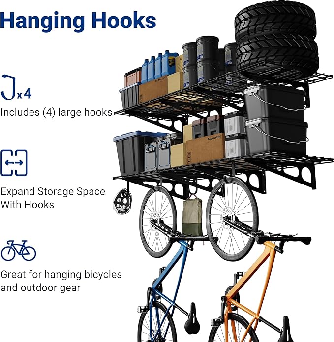 FLEXIMOUNTS 2-Pack 2x6ft Garage Shelving - Image 3