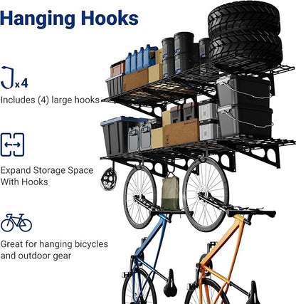 FLEXIMOUNTS 2-Pack 2x6ft Garage Shelving - Image 3