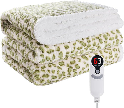 Electric Heated Blanket Throw Size 50"×60" by EydnaEletcricBlanket