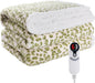 Electric Heated Blanket Throw Size 50"×60" by EydnaEletcricBlanket