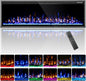 72'' Luxury Electric Fireplace – Wall Mounted & Recessed, Ultra-Slim Design by Kucreiheat