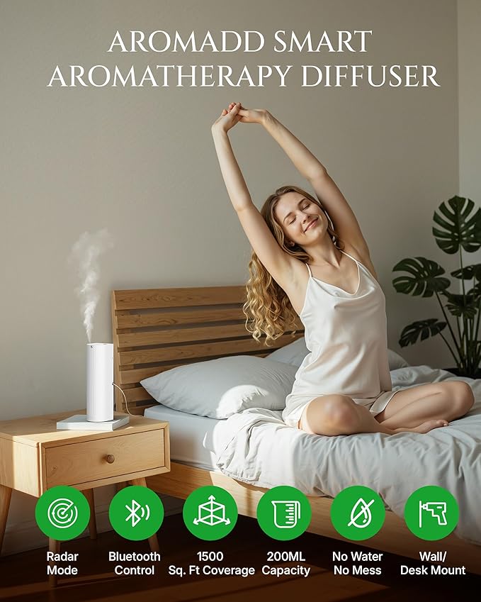 Scent Diffuser Starter Kit – Waterless Essential Oil Diffuser - Image 2