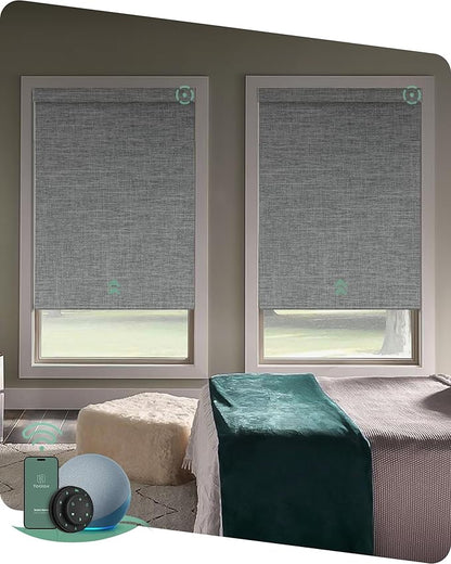 Yoolax Motorized Blinds with Remote, Smart Blinds by Yoolax
