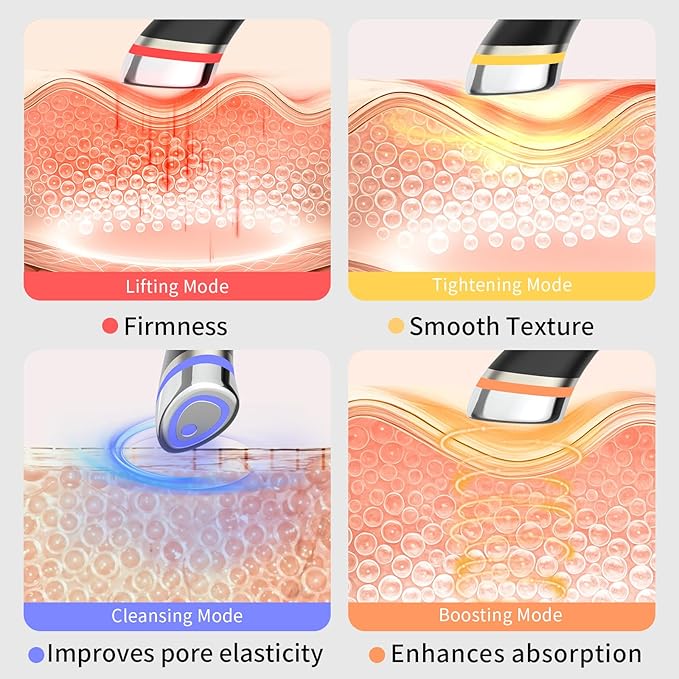 Face Lift Device – 8 in 1 Skin Tightening and Lifting, LED Light Therapy - Image 4