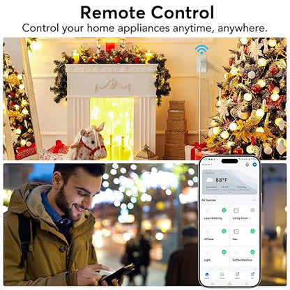 EIGHTREE Smart Plug, WiFi Outlet Works - Image 3