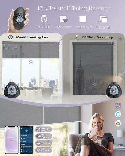 Graywind Motorized Solar Shades Compatible - Image 4