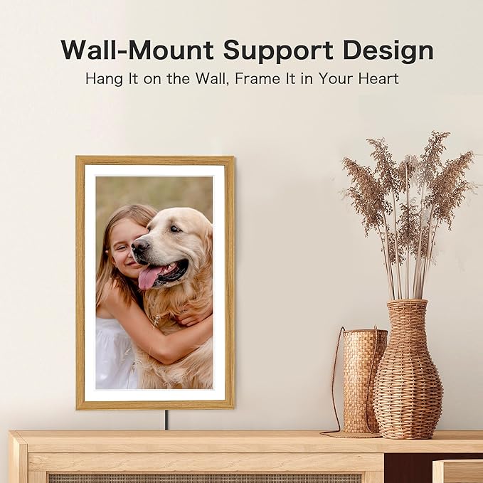 Digital Picture Frame, Frameo 15.6 Inch Large Digital Photo Frame WiFi - Image 6