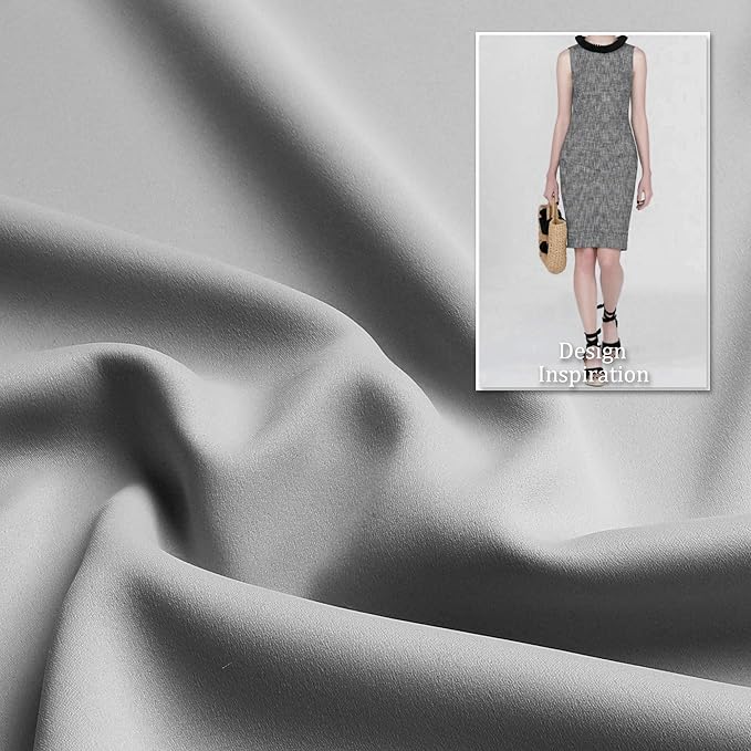 DUALIFE Ultimate Gray Blackout Curtain Panels/Drapes - Image 4