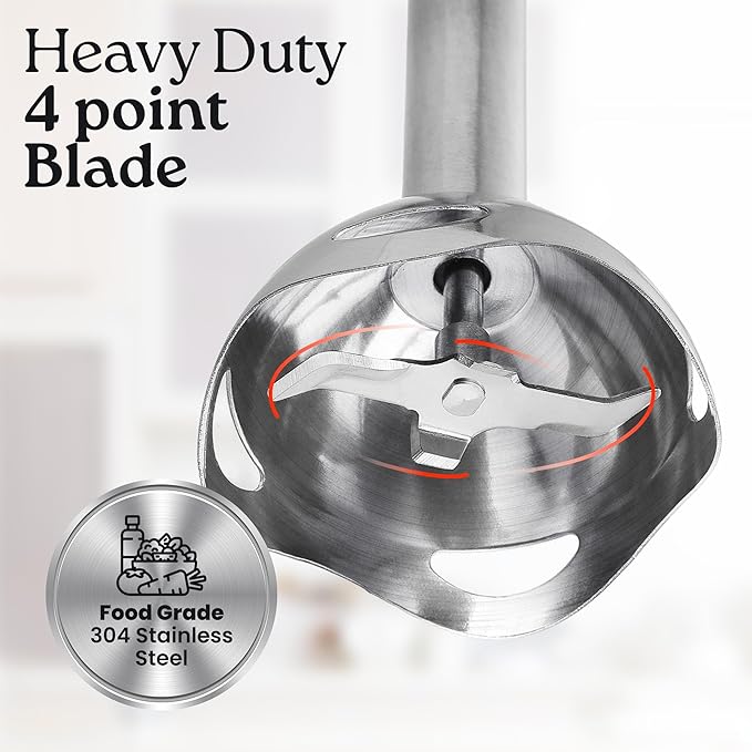 Zulay Immersion Stick Mixer Hand Blender - Image 7