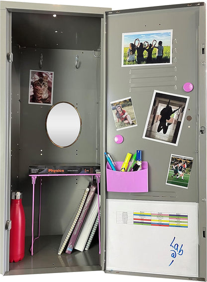 Magtech Magnetic Photo Pocket Picture Frame, White, Holds 4 x 6 Inches Photos, 25 Pack, Made in the USA (14625)