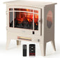 TURBRO Suburbs 25" WiFi Electric Fireplace Infrared Heater by TURBRO