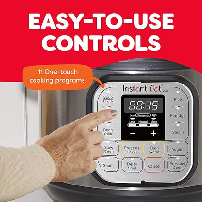 Instant Pot Duo 7-in-1 Mini Electric Pressure Cooker, Slow Rice Cooker - Image 6