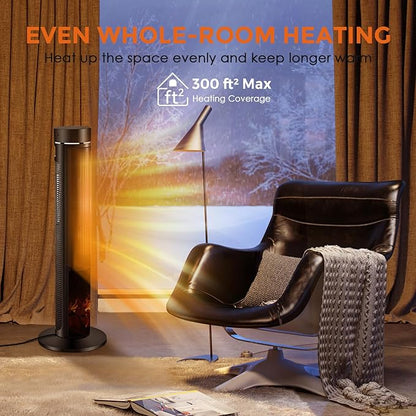Air Choice 36" Tower Space Heater - Image 3