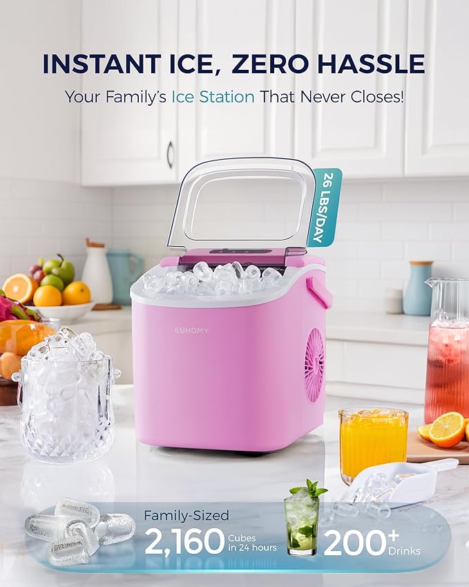 EUHOMY Countertop Ice Maker Machine - Image 2