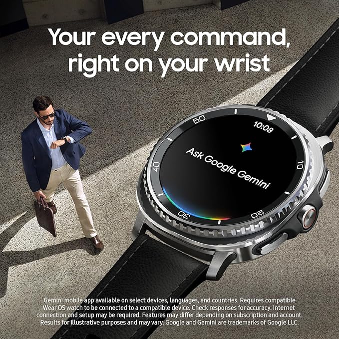 Samsung Galaxy Watch 8 Classic 46mm Bluetooth Smartwatch, Cushion Design - Image 3