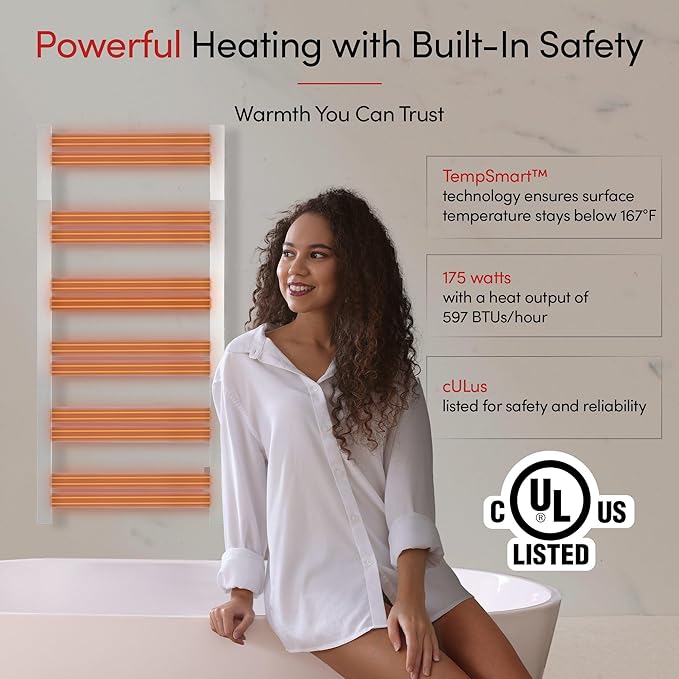 WarmlyYours Heated Towel Warmer - Image 4