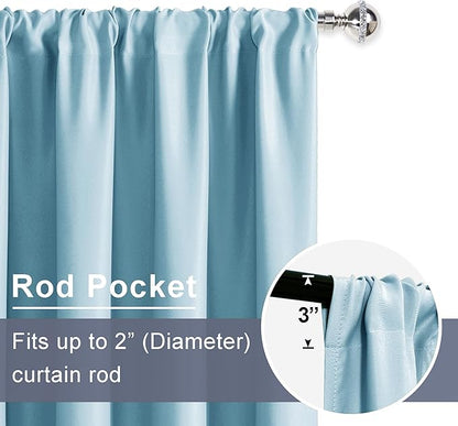 JIUZHEN Blackout Curtains for Bedroom - Image 5