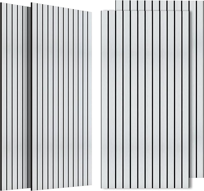 4 Pack Acoustic Wall Panels, Soundproof Panels by AUTORIFIC